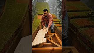 🚧 Hidden Bunker Under a Beach House?! Full Timelapse Reveal #ViralBuild #HiddenBunker #bunkerbuild