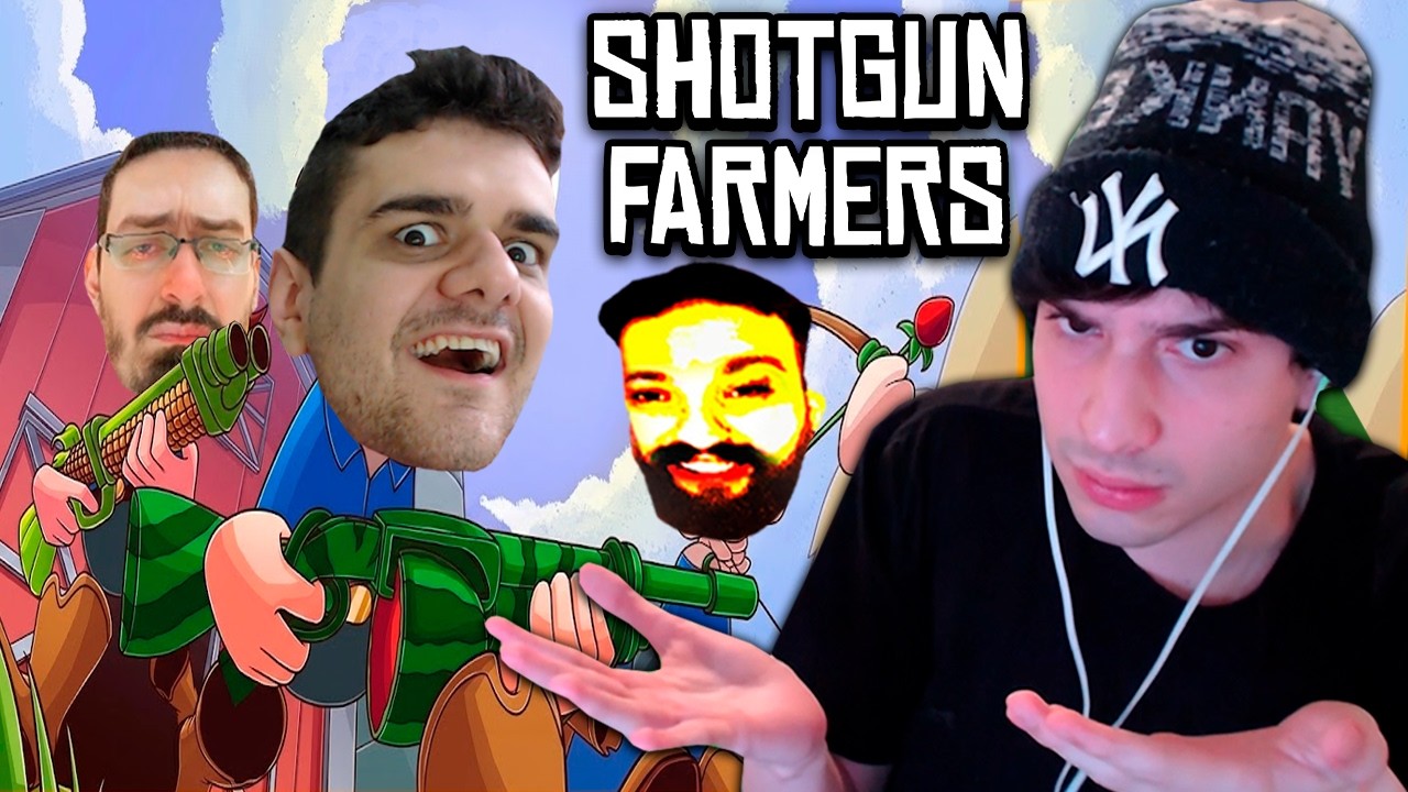 NESSE JOGO VOCÊ PLANTA SUA PROPRIA ARMA! (OS GURI SE DIVERTIRAM MUITO NESSE JOGO KKKKK!)