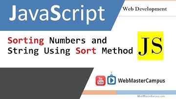 JavaScript sorting numbers and string using sort method