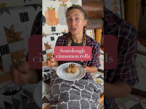 Sourdough cinnamon rolls!