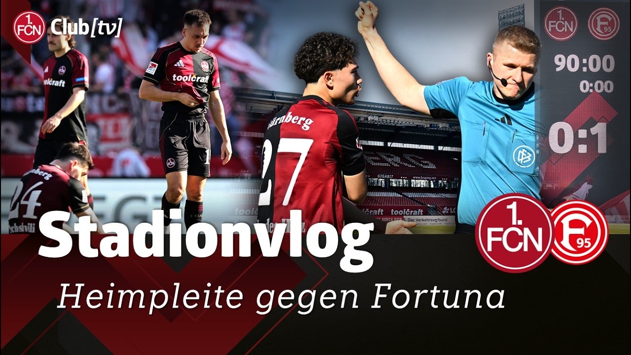 Ein gebrauchter Tag | Nürnberg - Düsseldorf Stadionvlog | 1. FC Nürnberg