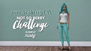 The Sims 4 // NOT SO BERRY CHALLENGE | MINT CAS