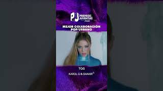 Karol G Nominada Mejor Colaboración Pop/Urbano