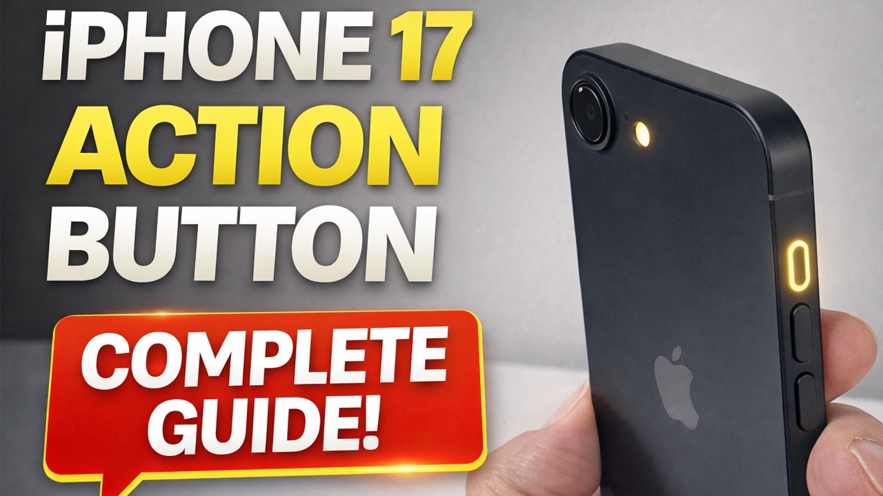 Iphone Command Button How to Use the Action Button on iPhone 17e (Complete Guide) - YouTube