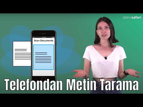 Telefonunuzu Tarayıcı Yapın! Telefondan Resim - Belge - Metin Tarama - Pratik Yol