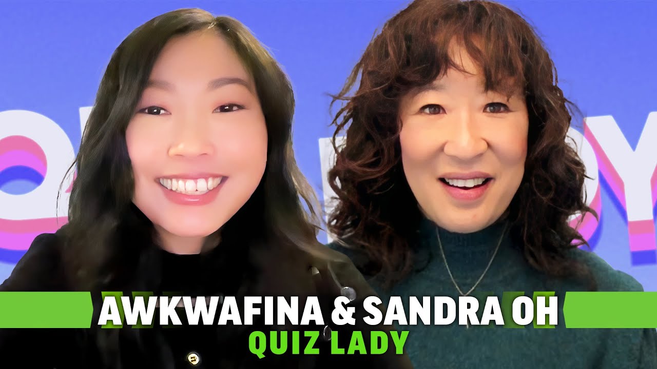 Quiz Lady's Awkwafina and Sandra Oh Discuss Pee-Wee Herman Obsessions and Playing Against Type