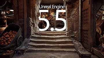 Unreal Engine 5.5 is here | Ultra Realistic Bazaar demo running on PS5