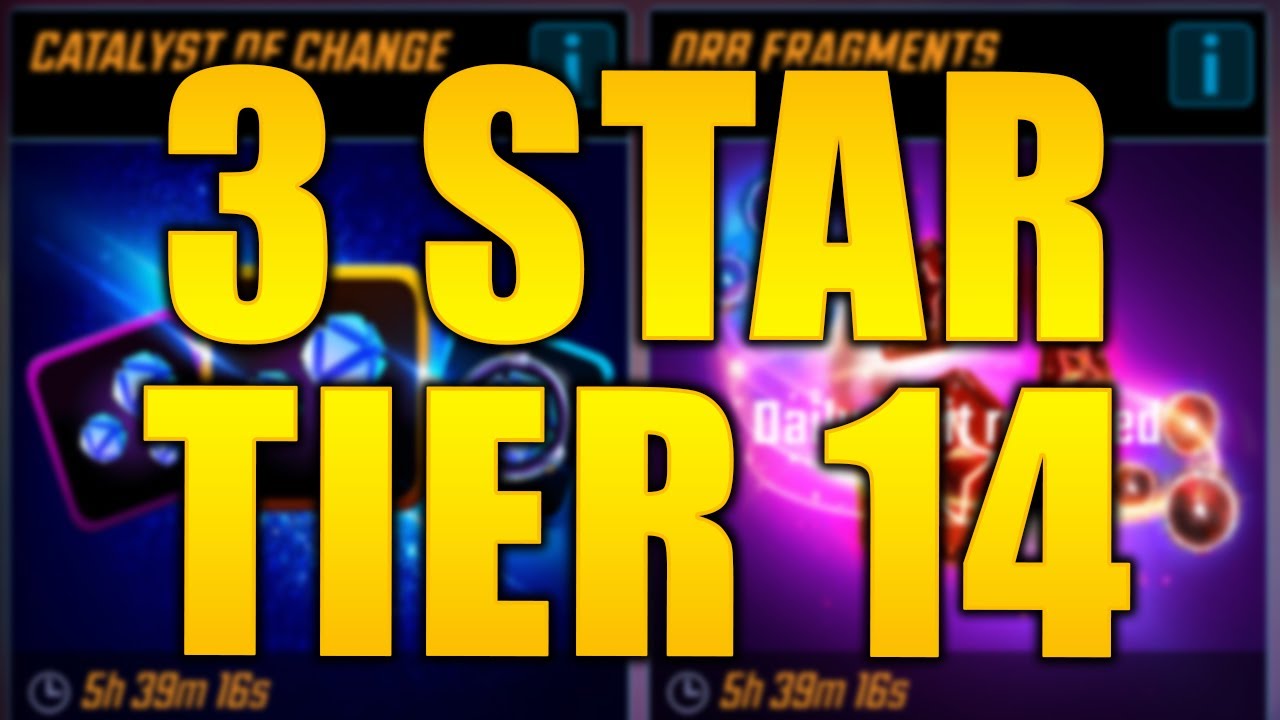 How to 3 Star Catalyst of Change Tier 13 - Marvel Strike Force : r/iF2PGames