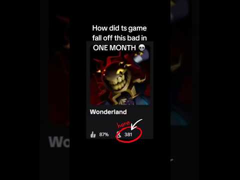 Wonderland fell off #roblox #wonderland