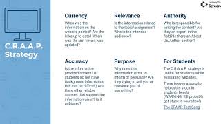 Website Evaluation Assignment EDEL 522