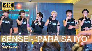 6ENSE - ‘Para Sa Iyo’ Performance at POPVerse