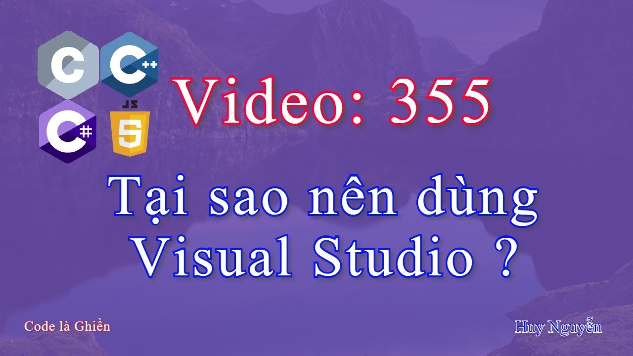visual c# 2015  Update  355 - C/C++/C# -  Tại sao nên dùng Visual Studio ?