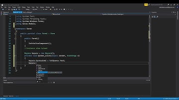 C# OOP Class Örneği