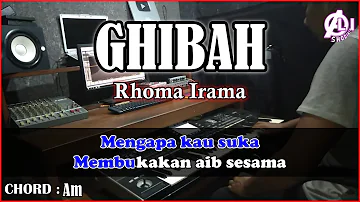 GHIBAH - Rhoma irama | Karaoke Dangdut Korg Pa3x (Chord&Lirik)
