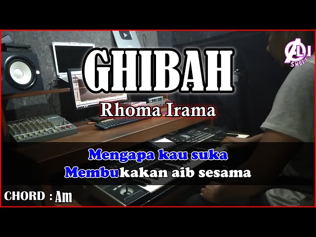 GHIBAH - Rhoma irama | Karaoke Dangdut Korg Pa3x (Chord&Lirik) class=