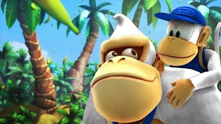 Donkey Kong Country Returns (Playable Super Kongs) - Full Game 100% Walkthrough