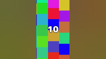 19 Seconds Timer ‐ Countdown Colorful Tiles（Vertical）