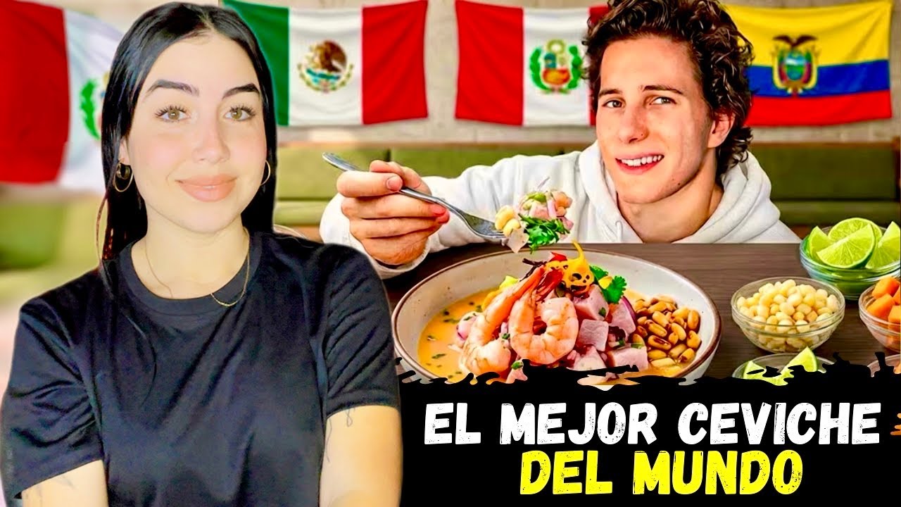 Chef mexicano casi llora al probar el CEVICHE DE PERÚ😱// Perú🇵🇪 vs México🇲🇽 vs Ecuador 🇪🇨 