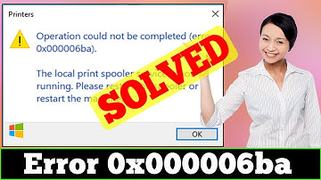 [SOLVED] Error 0x000006BA Windows Code Problem Issue