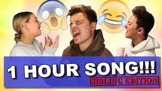SIBLING ONE HOUR SONG CHALLENGE | ft. Conor Maynard & Anna Maynard