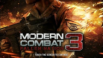 Modern Combat 3: Fallen Nation iPhone/iPod Multiplayer Gameplay