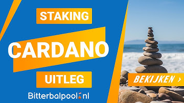 Cardano ADA Staking Yoroi Nederlandse uitleg