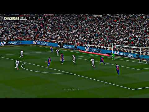 تصميم هدف ميسي على ريال مدريد عالمي في اخر دقيقة