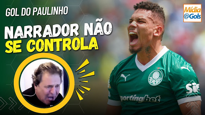 Narrador [DIZ ESSAS COISAS] no gol do Paulinho - Palmeiras 1 x 0 Botafogo