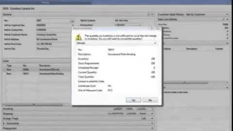 Microsoft Dynamics NAV ERP System Overview