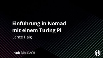 [German] Einführung in Nomad mit einem Turing Pi