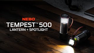 NEBO Tempest 500 Lantern   SpotLight (TXTLSS)