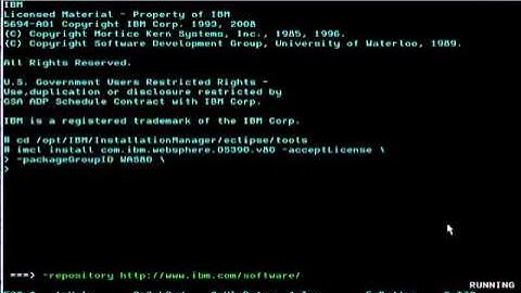 WAS V8 Beta for z/OS, Demo 2, Part 2 -  Installing WAS V8