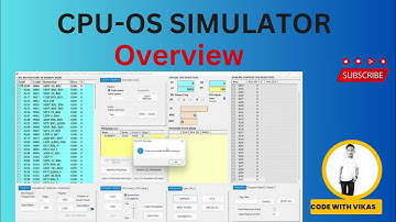 CPU OS Simulator Overview | Part-2 |  #cpuos #simulator #simulation