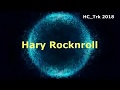 Hary rocknroll flying in the air