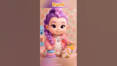 Baby Huntrix Dances Golden Song, KPop Demon Hunters #kpopdemonhunters #netflix #huntrix #kpop #kpdh