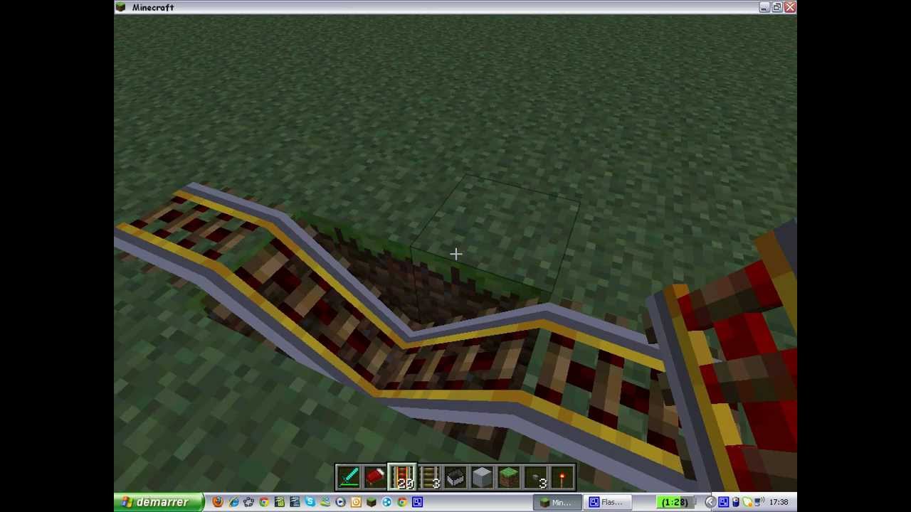 Comment Faire Un Circuit De Train Minecraft