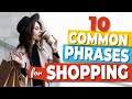 10 essential english phrases for shopping