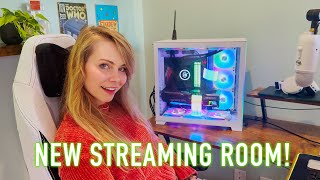 Kendra's New GAMING Room / STREAMING Setup! - Hailee And Kendra