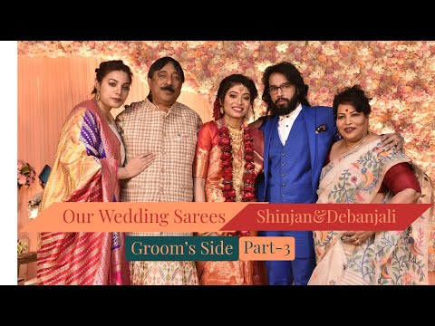 Our Wedding Sarees Showcase Part-2 || 1st Anniversary || Groom&rsquo;s Side ||