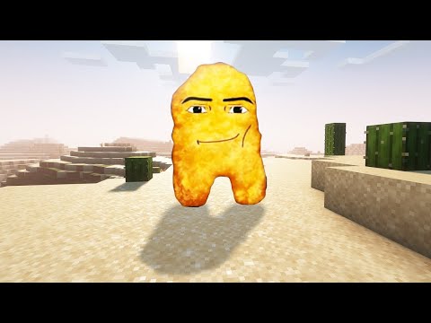 Видео: НАГГЕТС КОВБОЙ НАПАЛ НА ЗАЩИЩЕННЫЙ ДОМ В МАЙНКРАФТ! SINGING NUGGET MINECRAFT