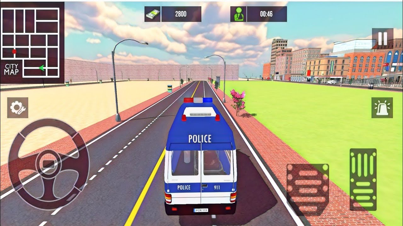 911 Emergency - Police Ambulance Van Driving Simulator Android Gameplay