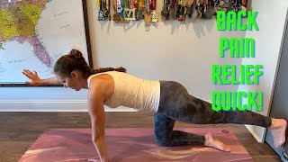 10 Minute Routine for Back Pain Relief