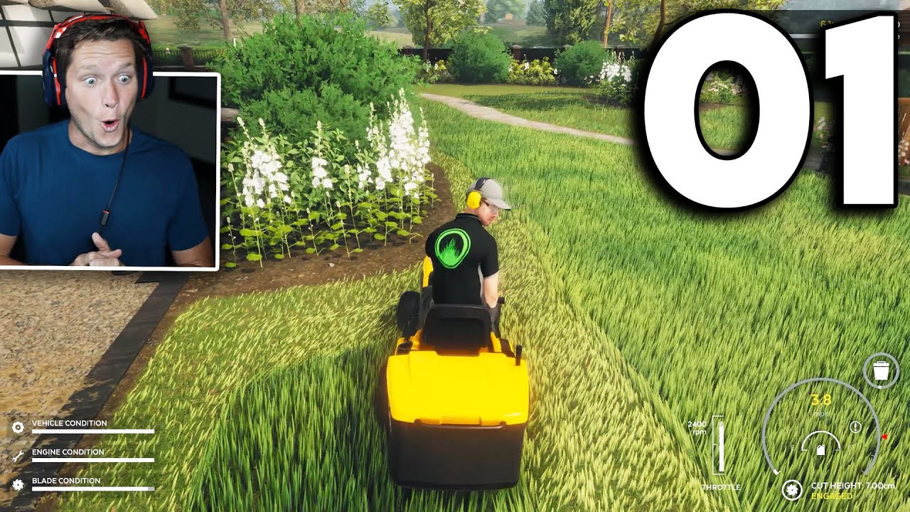 Lawn Mowing Simulator - Part 1 - The Beginning