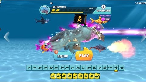 NEW BEHELLMOUTH UNLOCKED AND BEHELLMOUTH GAMEPLAY - Hungry Shark Evolution