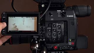 شرح أهم مواصفات شاشة الكاميرا السينمائية Canon C200