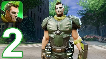 Hero Hunters - Gameplay Walkthrough Part 2 - District 2: City Hall (iOS, Android)