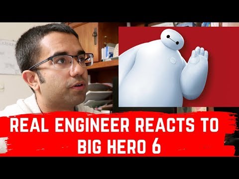 Real Engineer reacts to Technology in Big Hero 6