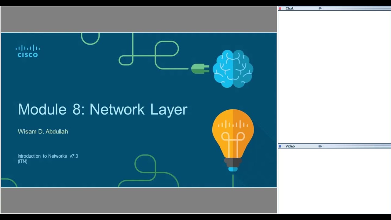 CCNA 1,Arabic Language,Modules(8-10),Module 8, part 1 by Dr. Wisam D. Abdullah- University of Tikrit