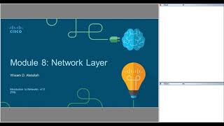 CCNA 1,Arabic Language,Modules(8-10),Module 8, part 1 by Dr. Wisam D. Abdullah- University of Tikrit