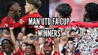 Man Utd Fearless Youngsters Secure FA Cup Glory for Manchester United🏆🏆🏆